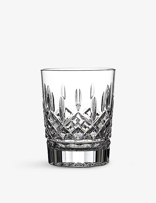 WATERFORD: Lismore crystal Whiskey glass 11.2cm