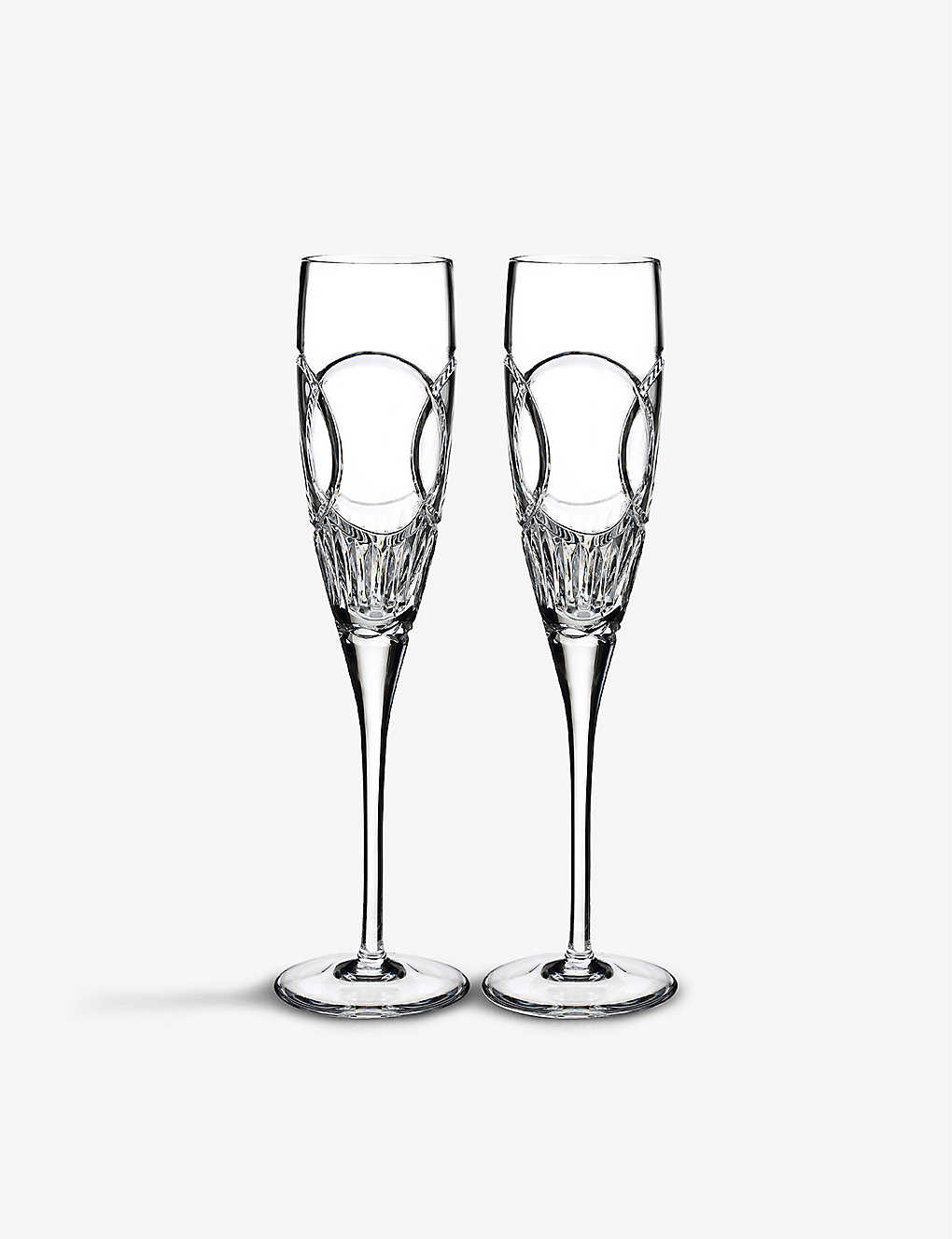 Shop Waterford Love Wedding Vows Crystal Champagne Flutes Set Of Two