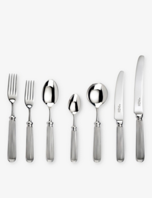 Arthur Price Titanic Silver-plated Stainless-steel Cutlery Assortment In Silver Plated
