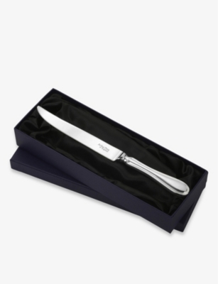 ARTHUR PRICE: Britannia silver-plated stainless-steel cake knife 26cm