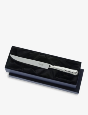 Arthur Price Kings Silver-plated Stainless-steel Cake Knife 26cm In Silver Plated
