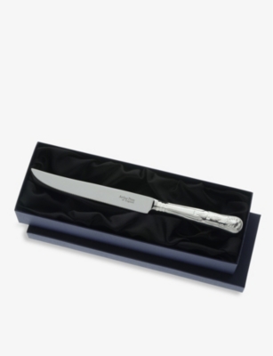 ARTHUR PRICE: Kings silver-plated stainless-steel cake knife 26cm