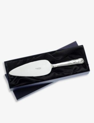 ARTHUR PRICE: Kings silver-plated stainless-steel pie knife 25cm