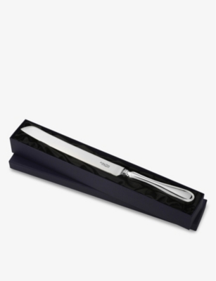 ARTHUR PRICE: Britannia silver-plated stainless-steel wedding cake knife 34cm