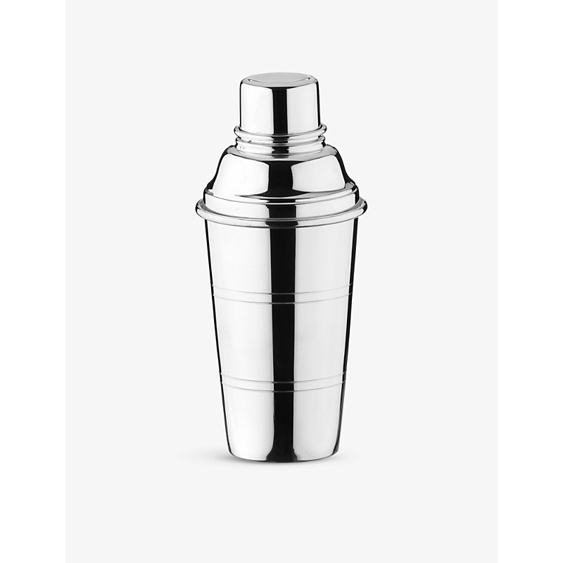 Arthur Price Silver-plated Copper Cocktail Shaker 17.5cm In Silver Plated