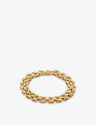 MONICA VINADER: Heirloom 18ct gold-plated vermeil sterling silver bracelet