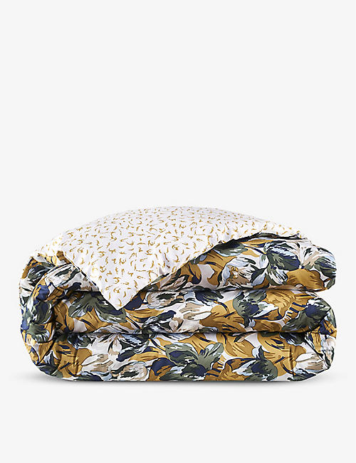 KENZO: KTulipe flower-print cotton duvet cover
