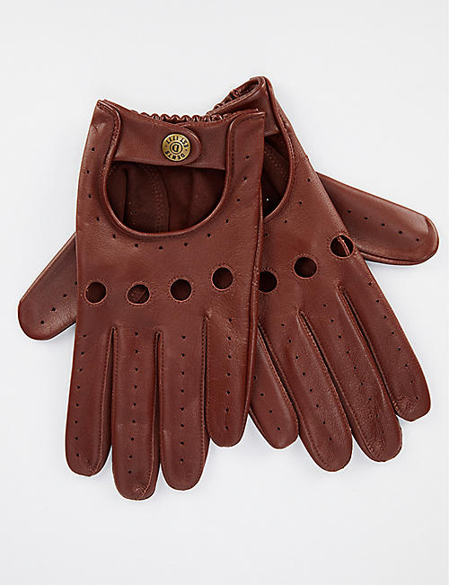 DENTS: Delta leather driving gloves