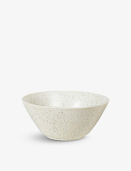 BROSTE: Nordic Vanilla stoneware bowl 25cm