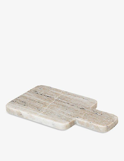BROSTE: Adam rectangular small marble chopping board 23cm