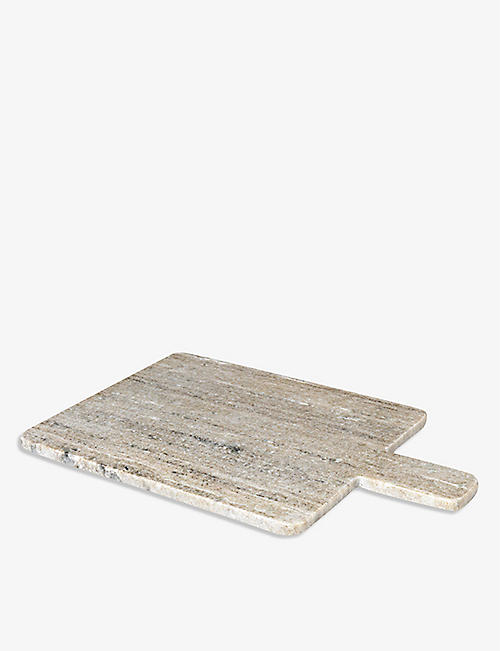 BROSTE: Adam rectangular large marble chopping board 45cm