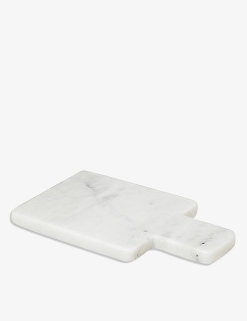 BROSTE: Adam rectangular small marble chopping board 23cm