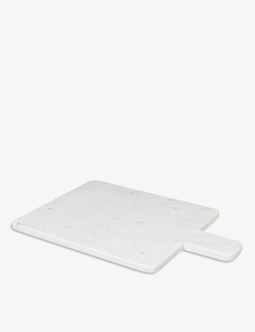 BROSTE: Adam rectangular small marble chopping board 45cm