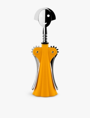 ALESSI: Anna G chrome-plated zamak corkscrew 24.5cm x 7cm