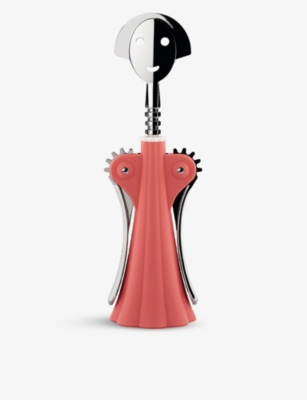 ALESSI: Anna G chrome-plated zamak corkscrew 24.5cm x 7cm