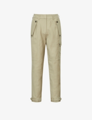 REISS - Newlyn wool-blend cargo trousers | Selfridges.com