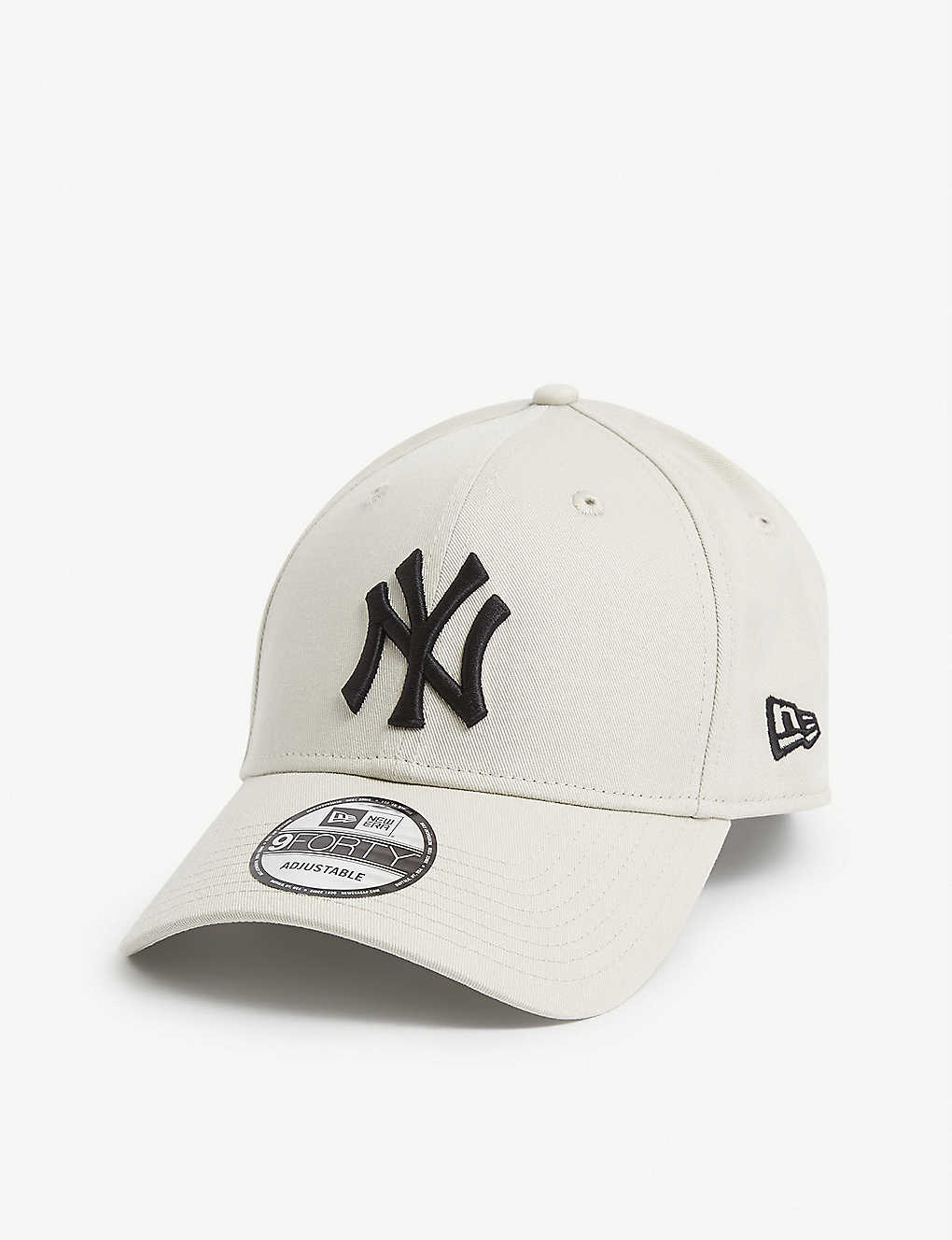New Era Mens Stone 9forty New York Yankees Brand-embroidered Cotton-canvas Baseball Cap