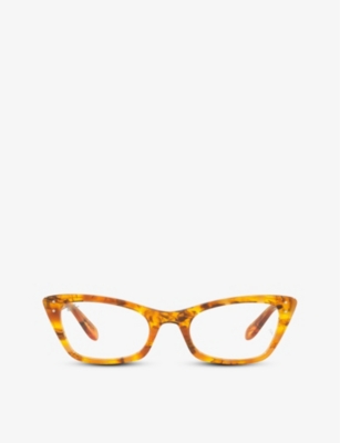 Ray Ban Rx5383 Mr Burbank Square-frame Acetate Eyeglasses In Brown