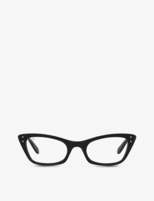 RAY-BAN: RX5499 Lady Burbank Optics acetate cat-eye glasses