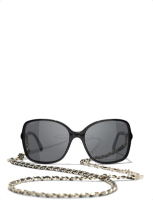 Chanel square hotsell fall sunglasses