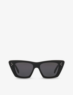CELINE: CL40187I acetate cat-eye sunglasses