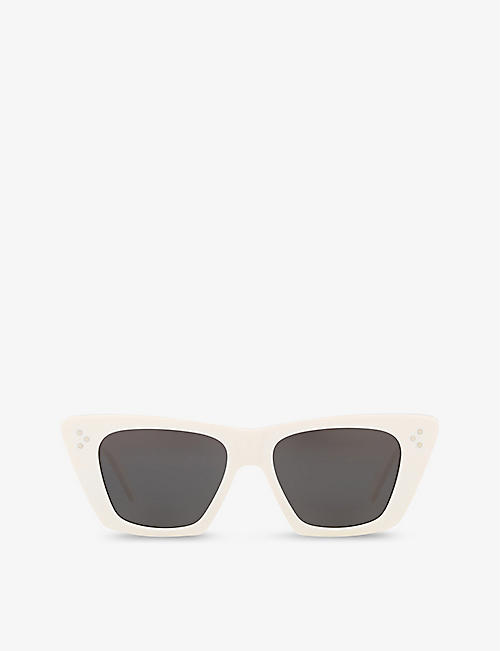 CELINE: CL40187I acetate cat-eye sunglasses