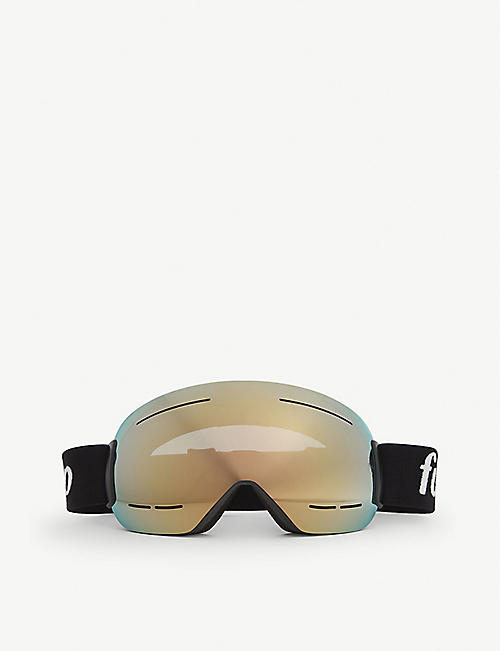 FUSALP：Pace Eyes 品牌标识织带滑雪护目镜
