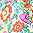60s Floral Pastel - icon
