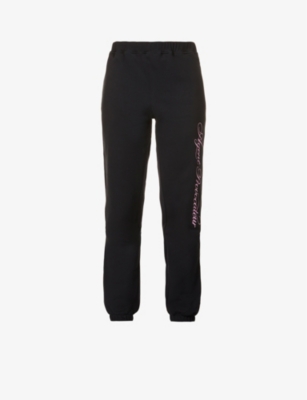 Rayley tapered-leg high-rise cotton-jersey jogging bottoms