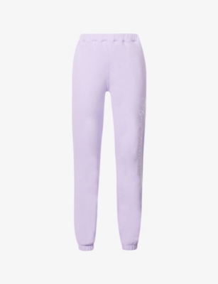 Rayley tapered-leg high-rise cotton-jersey jogging bottoms