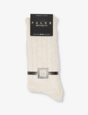 FALKE: Brooklyn stretch cotton-blend socks