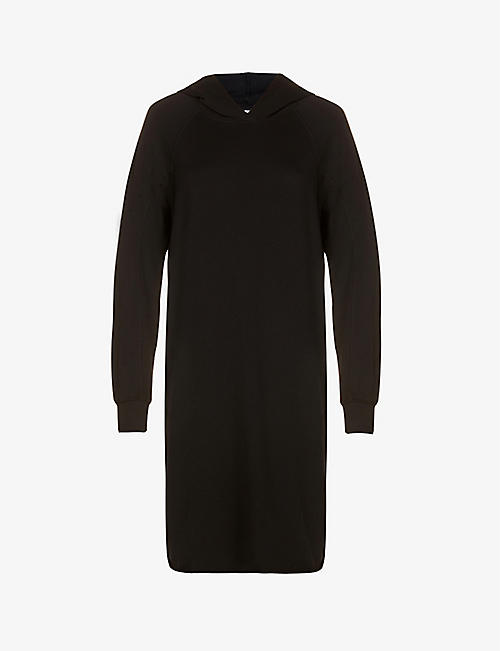 JAMES PERSE: Relaxed-fit hooded cotton midi dress