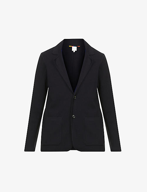 PAUL SMITH: Single-breasted button-up wool blazer