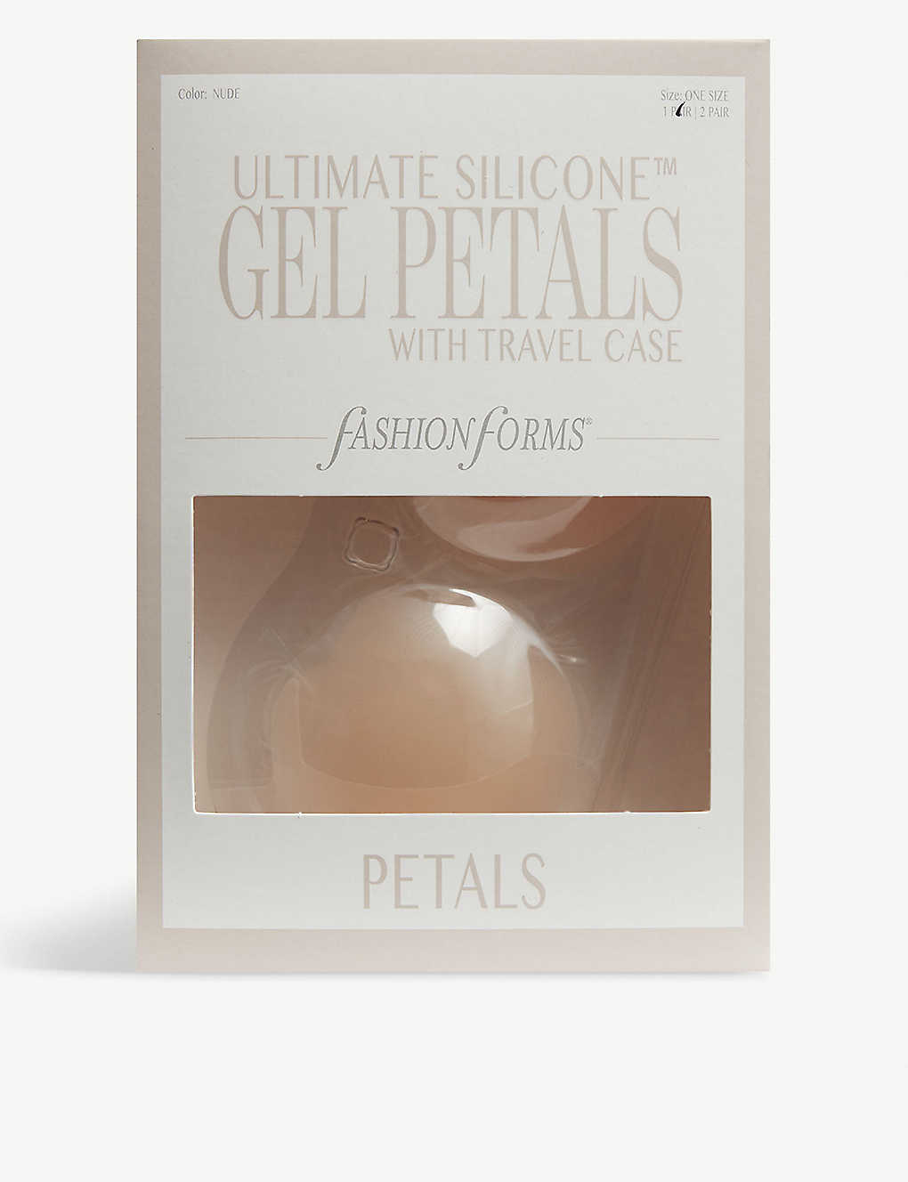 Fashion Forms Reusable Flower Silicone Petals In Clear