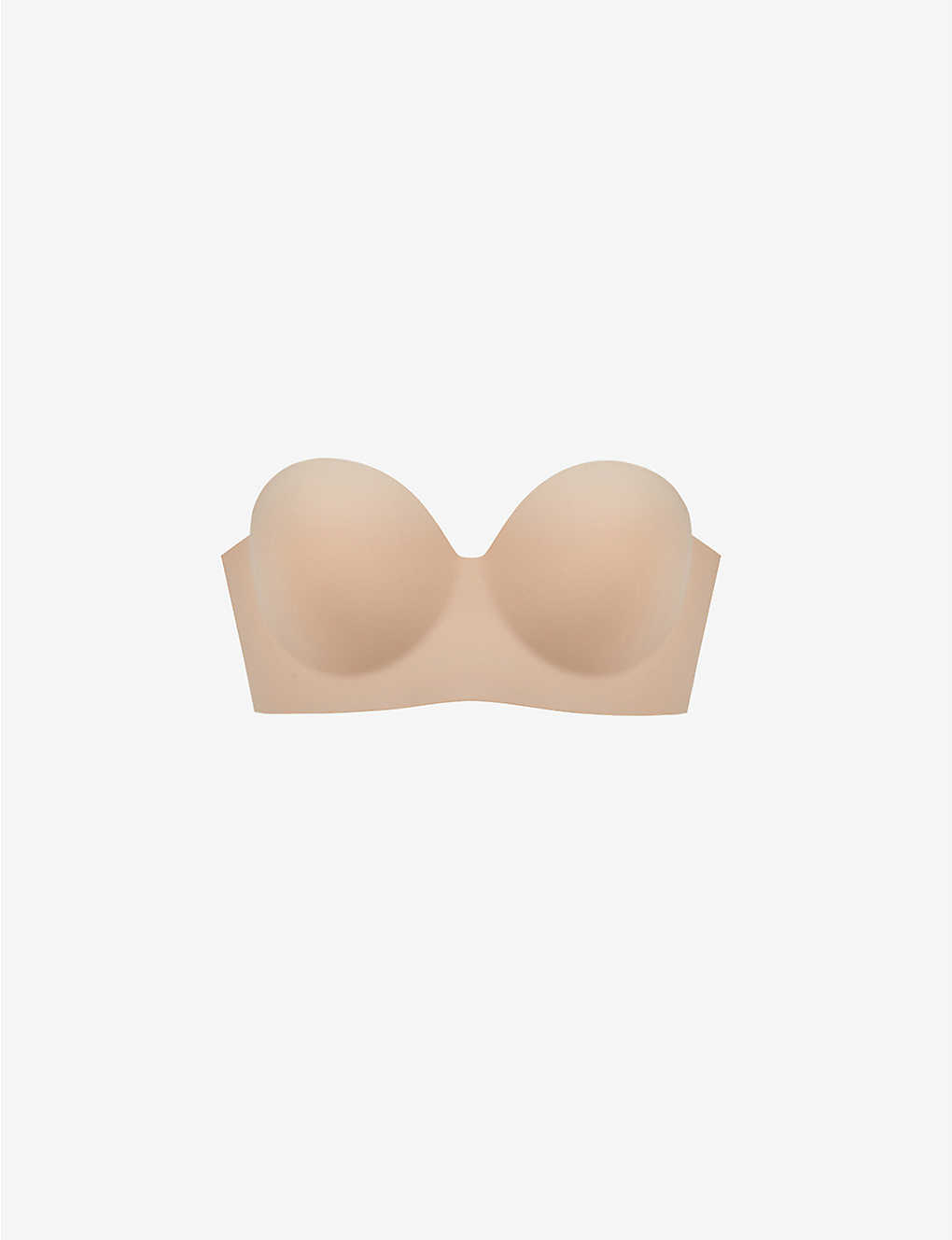 Fashion Forms Voluptuous Strapless Stretch-jersey Bra In Nude