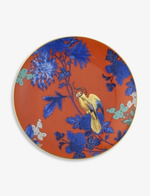 Shop Wedgwood Wonderlust Golden Parrot Bone China Plate 20cm