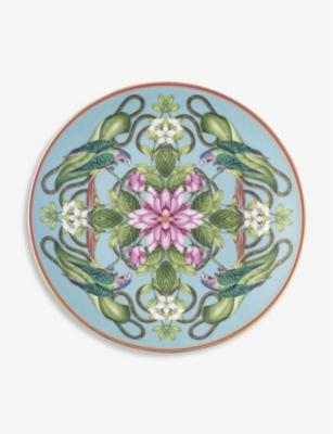 WEDGWOOD: Wonderlust Menagerie bone china plate 20cm