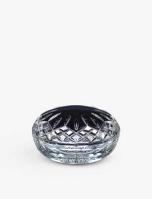WATERFORD: Lismore Black crystal covered box