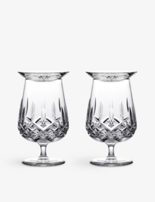 Waterford Connoisseur Lismore Snifter-cap Crystal Tumblers