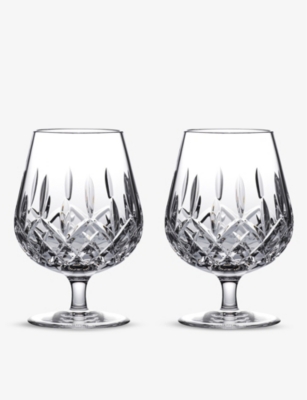 Shop Waterford Lismore Brancy Crystal Glasses Set Of Two