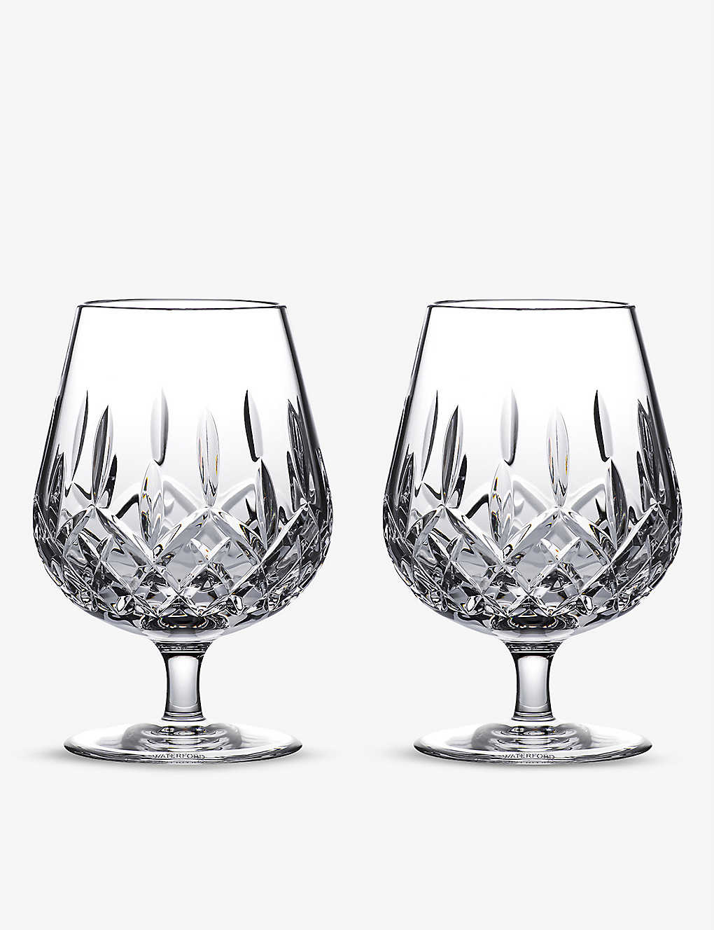Shop Waterford Lismore Brancy Crystal Glasses Set Of Two