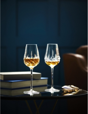 WATERFORD: Connoisseur Lismore crystal Cognac glasses set of two