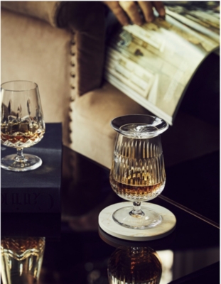 WATERFORD: Connoisseur crystal tasting caps set of two