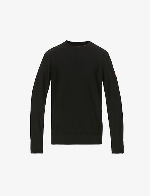 CANADA GOOSE: Dartmouth brand-patch wool jumper