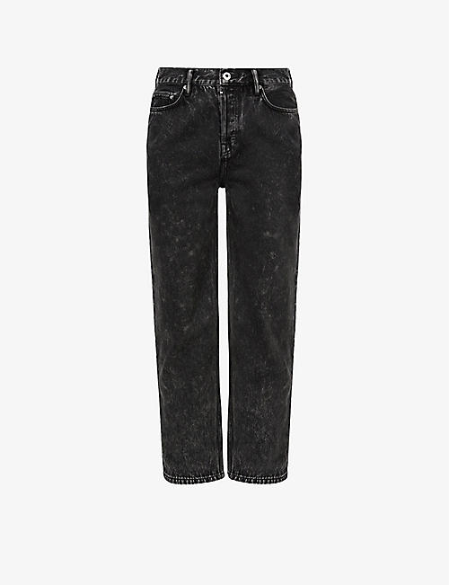 ALLSAINTS: Reeves Jean washed straight-leg denim jeans