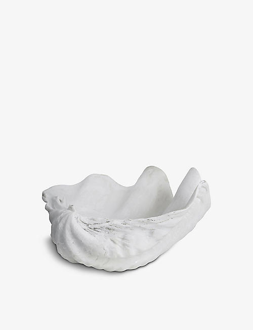 METTE DITMER: Small polyresin shell 19cm