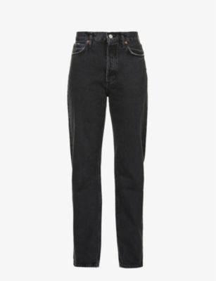 AGOLDE: 90s Pinch Waist straight-leg high-rise organic-cotton denim jeans