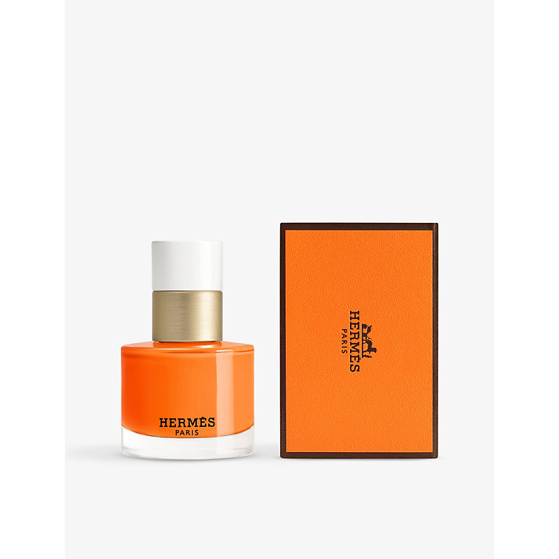 Shop Hermes 33 Orange Boite Les Mains Hermès Nail Polish 15ml
