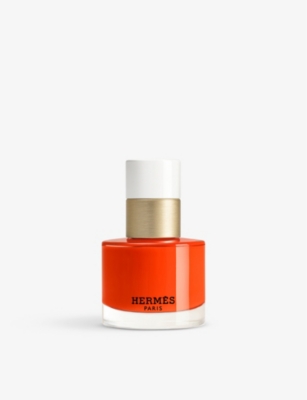 Hermes 39 Orange Poppy Les Mains Hermès Nail Polish 15ml In 39 Orange Poppy