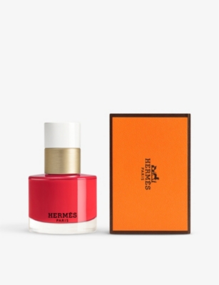 Hermes 43 Rose Incarnat Les Mains Hermès Nail Polish 15ml In Rouge Exotique